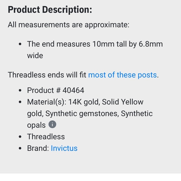 Invictus 14 kt gold Opal & CZ Mandala Chandelier Earring - Picture 3 of 7